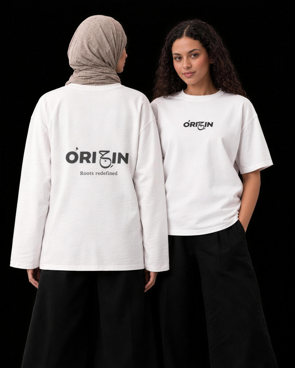 Origin White Tee