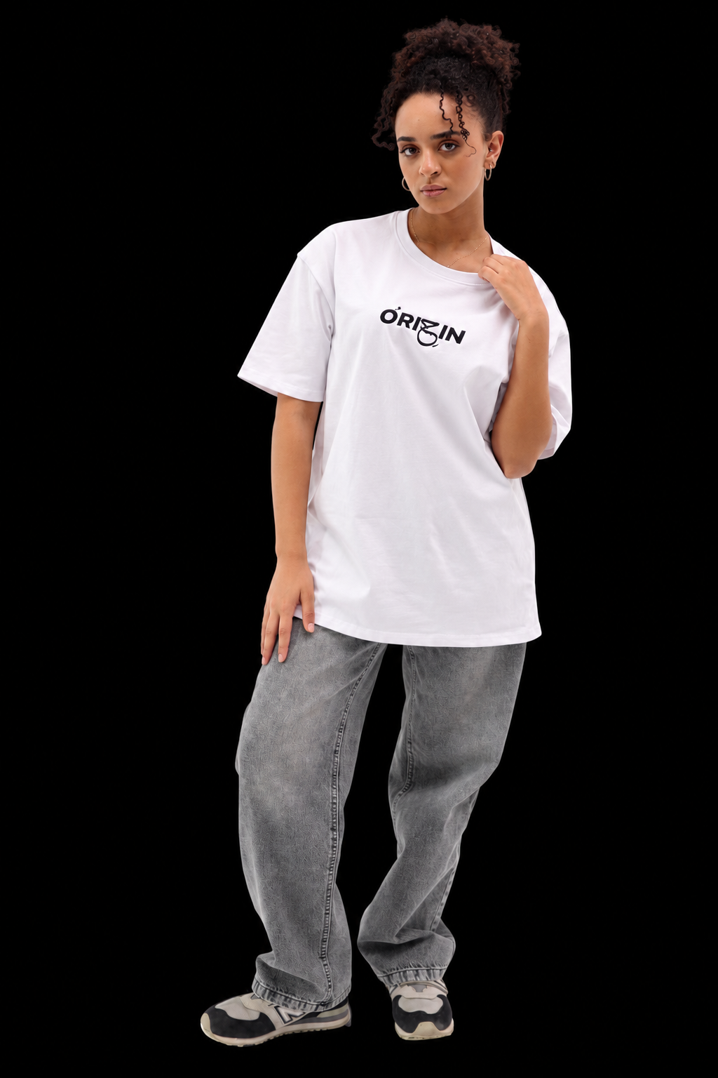 Origin White Tee