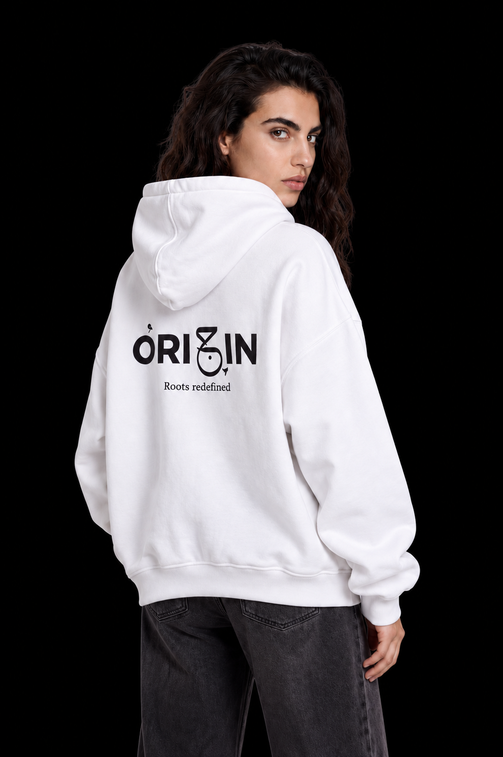 Origin Puff Print (White)
